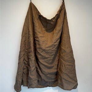 Elegant Brown Women's Skirt